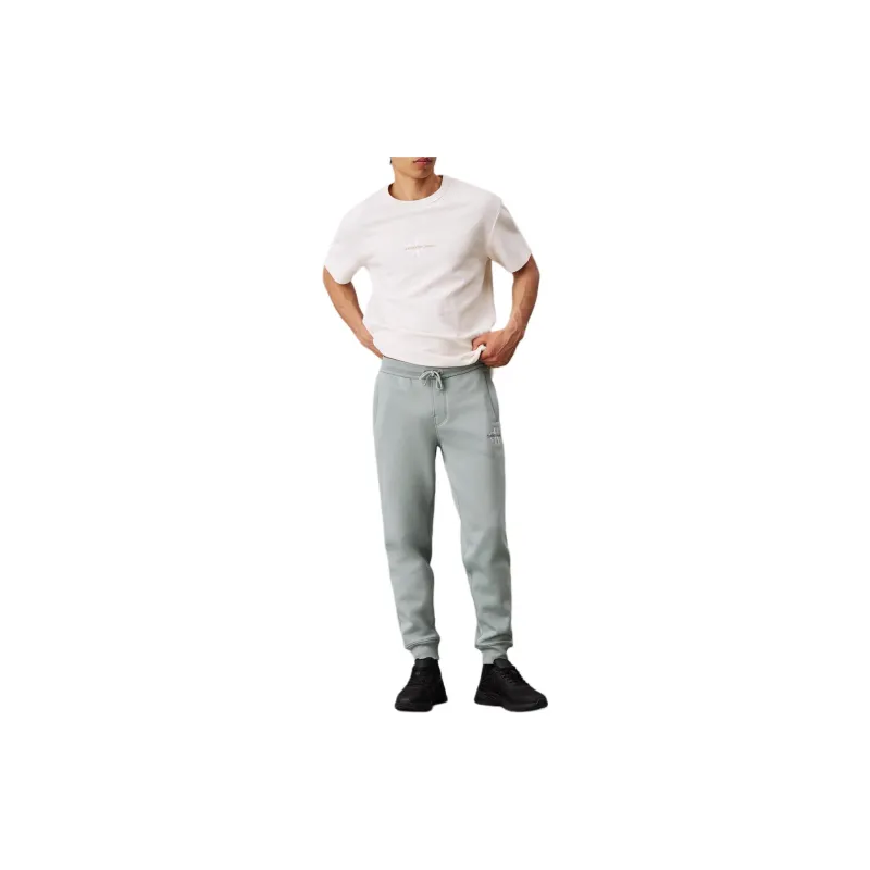 CALVIN KLEIN Casual Pants Europe Version Men's Slate Gray-1
