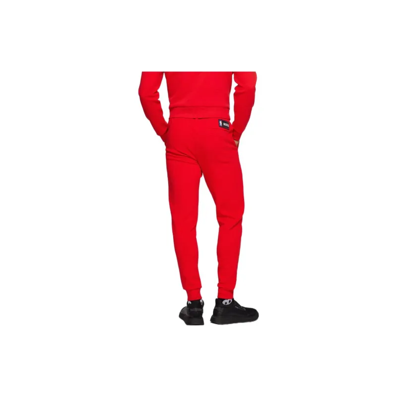 Nba X HUGO BOSS HUGO BOSS X NBA Knitted Sweatpants Men Red-2