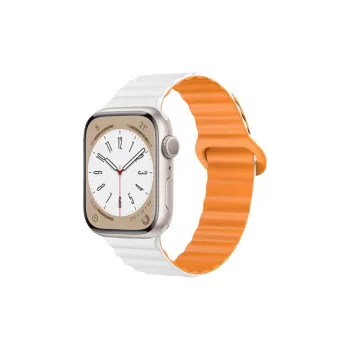 HUIMINGPIN Apple Compatibility Watch Band Silicone Material