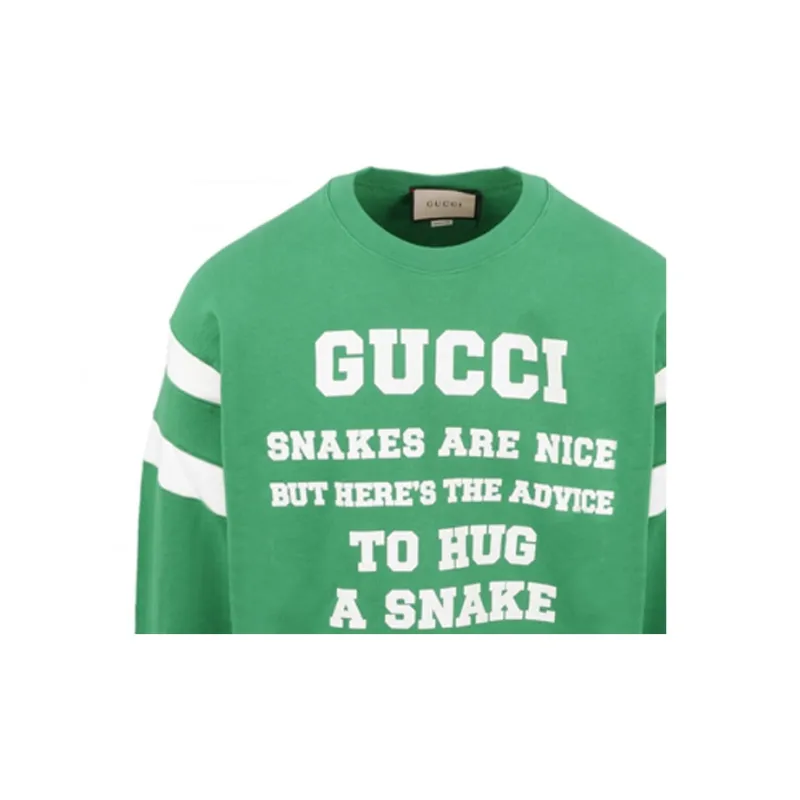 GUCCI Sweatshirts Unisex Green-4