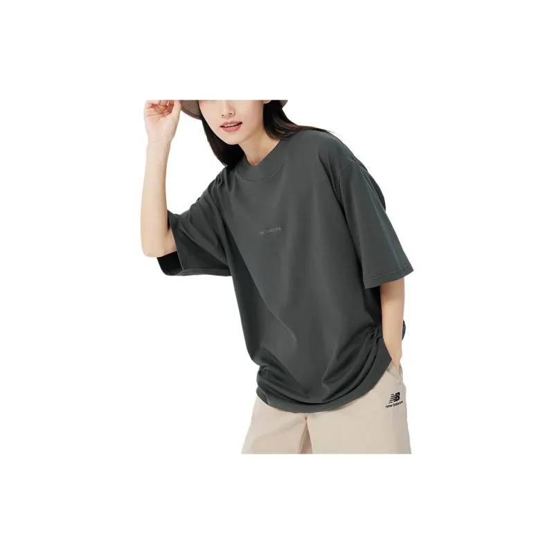 New Balance T Shirt Unisex Dark Gray-2