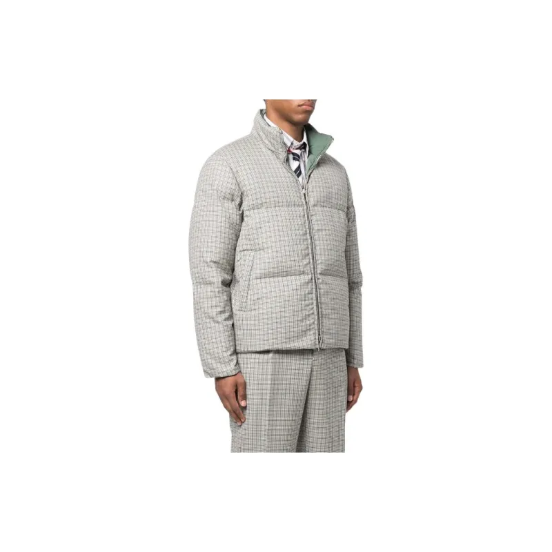 THOM BROWNE Jackets Men Light Gray-4