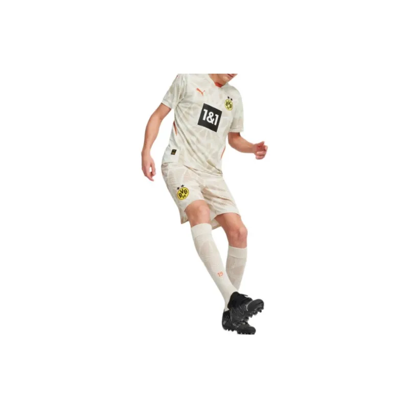 PUMA Borussia Dortmund 24/25 Goalkeeper Shorts Casual Shorts Men's Beige-4