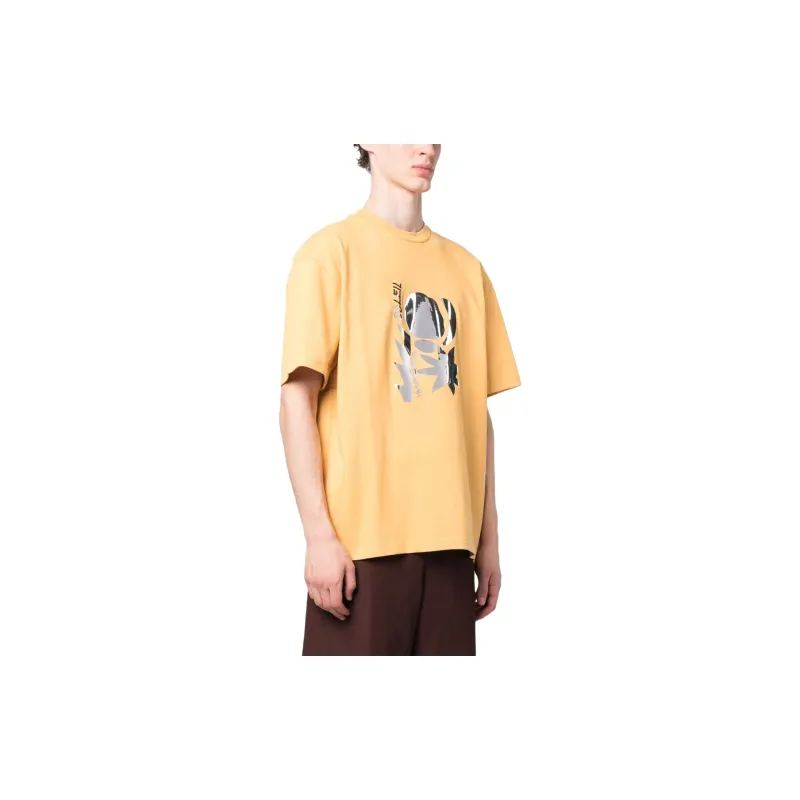 Jacquemus T-Shirts Men Yellow-3