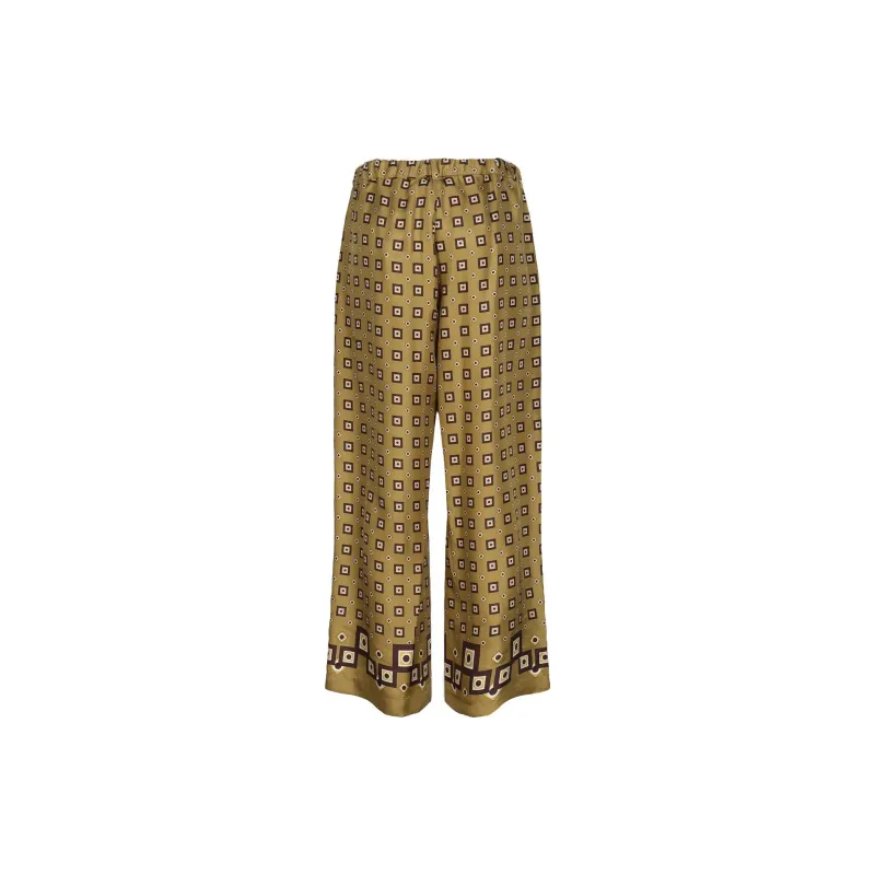 'S MAX MARA High Waist Wide Leg Trousers-1