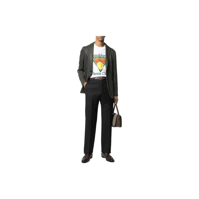 GUCCI Side Stripe Tailored Trousers-1