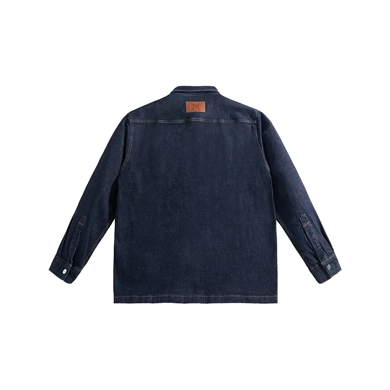 PEACEBIRD MEN Shirts Men Royal Blue 1-1