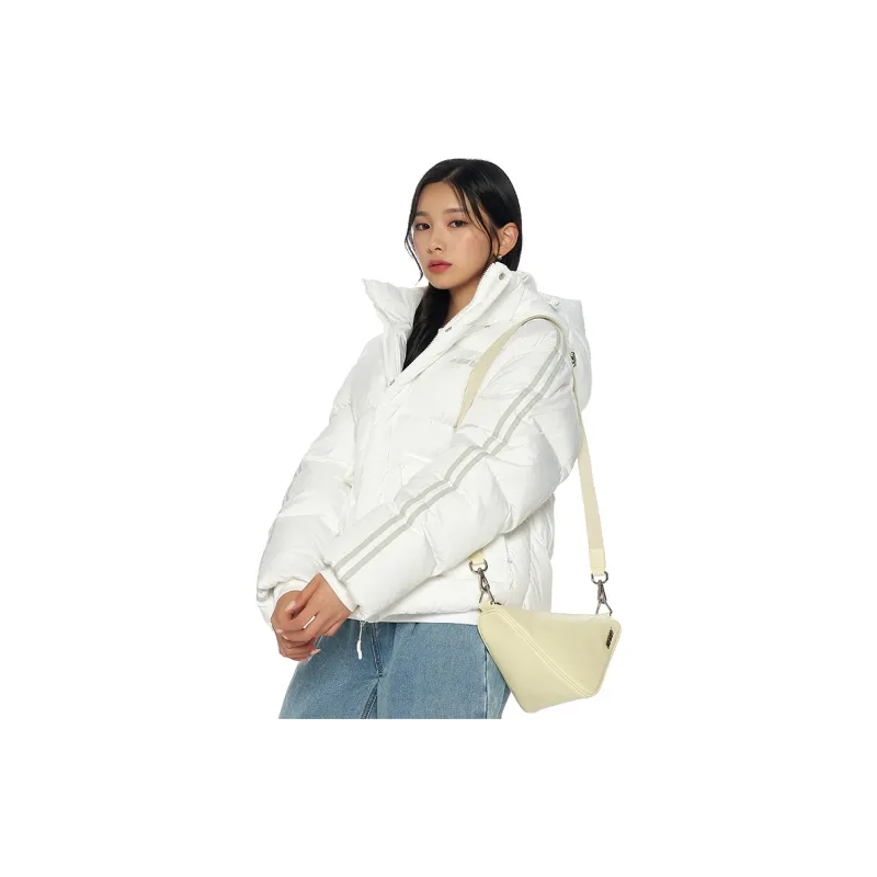Nerdy Down Jackets Unisex White-4