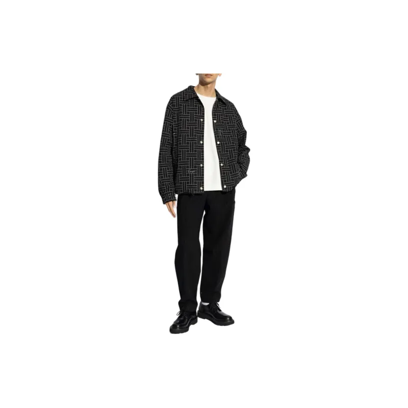 KENZO Weave Printed Windbreaker-2