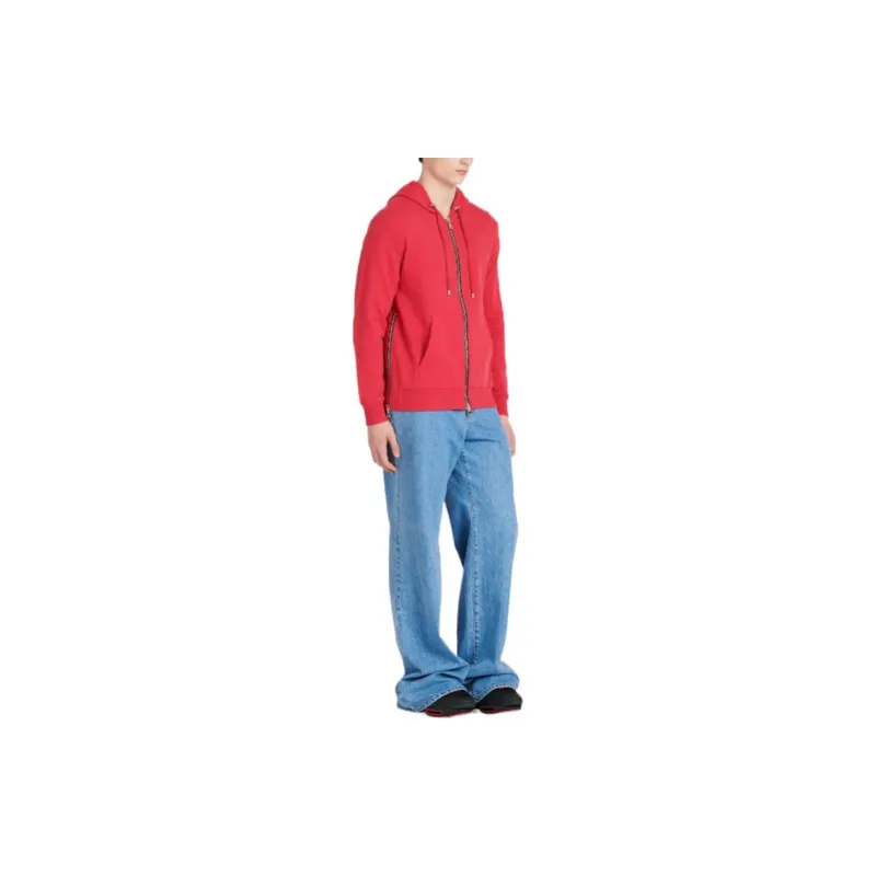 BALMAIN Sweatshirts Men Red-3