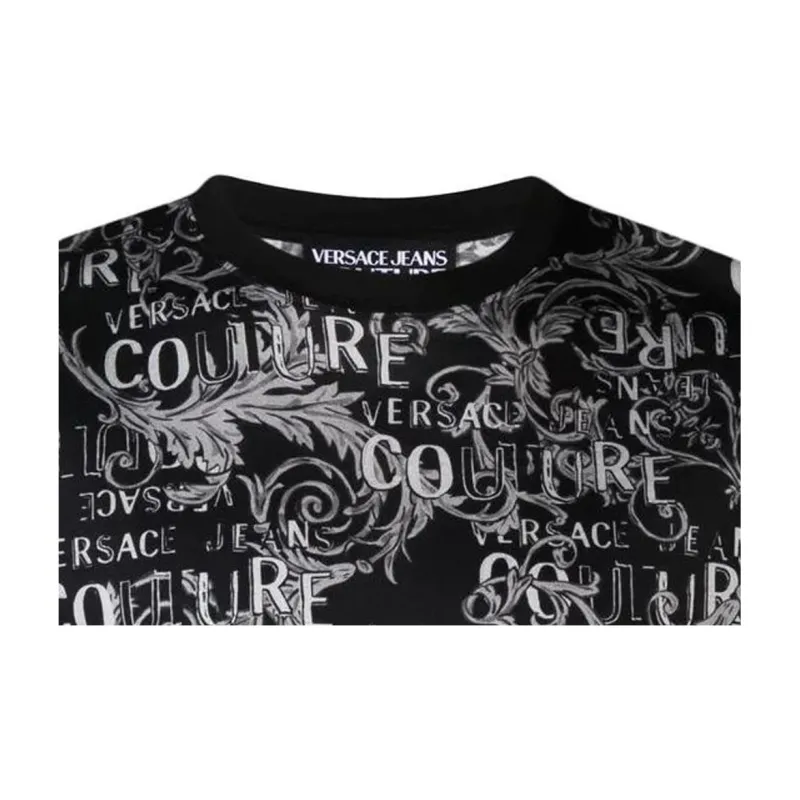 VERSACE JEANS COUTURE SS23 T Shirt Men's Charcoal Gray-3
