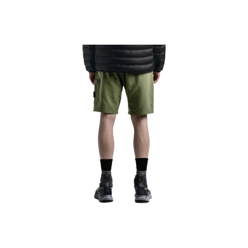 STONE ISLAND Logo patch Track Shorts-3