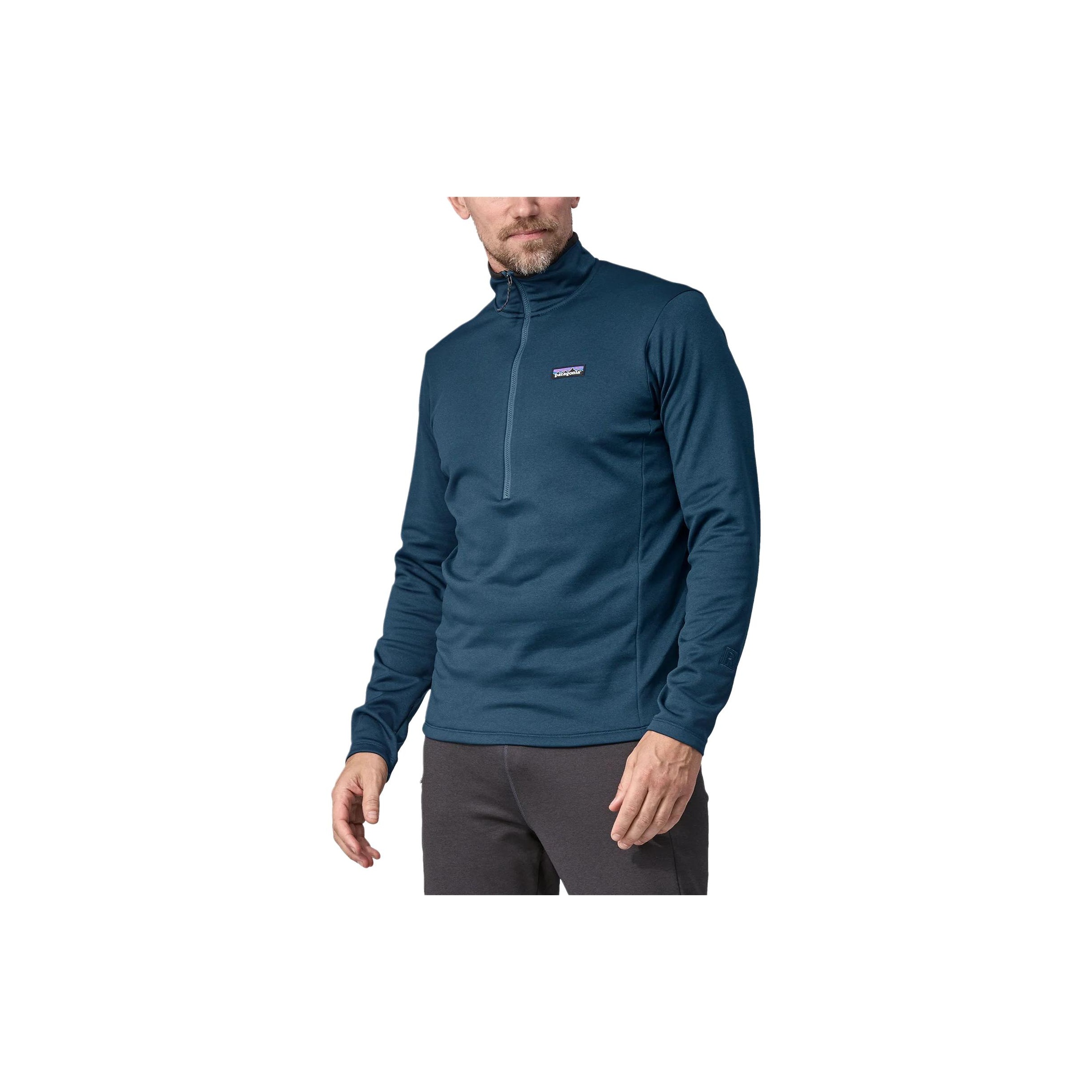 Patagonia R1 Sweatshirts Men Wavy Blue/WAVY BLUE M - POIZON Patagonia R1 Sweatshirts Men Wavy Blue/WAVY BLUE M - POIZON