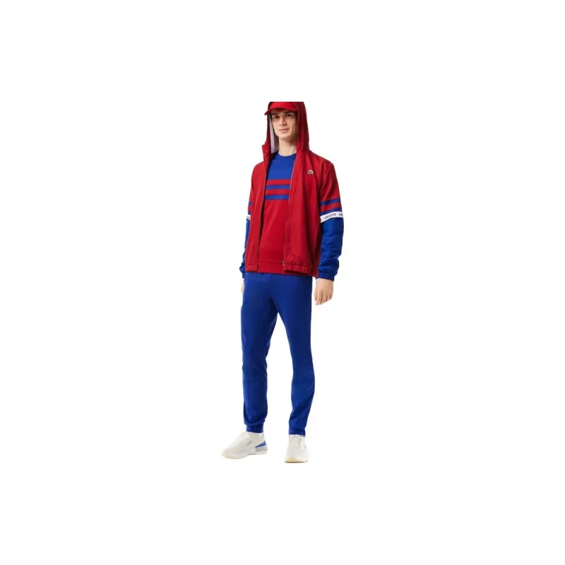 LACOSTE Knitted Sweatpants Men's Blue-2