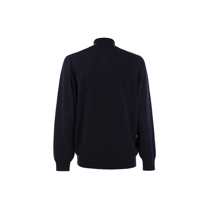 Brunello Cucinelli Zipped Knitted Cardigan-1