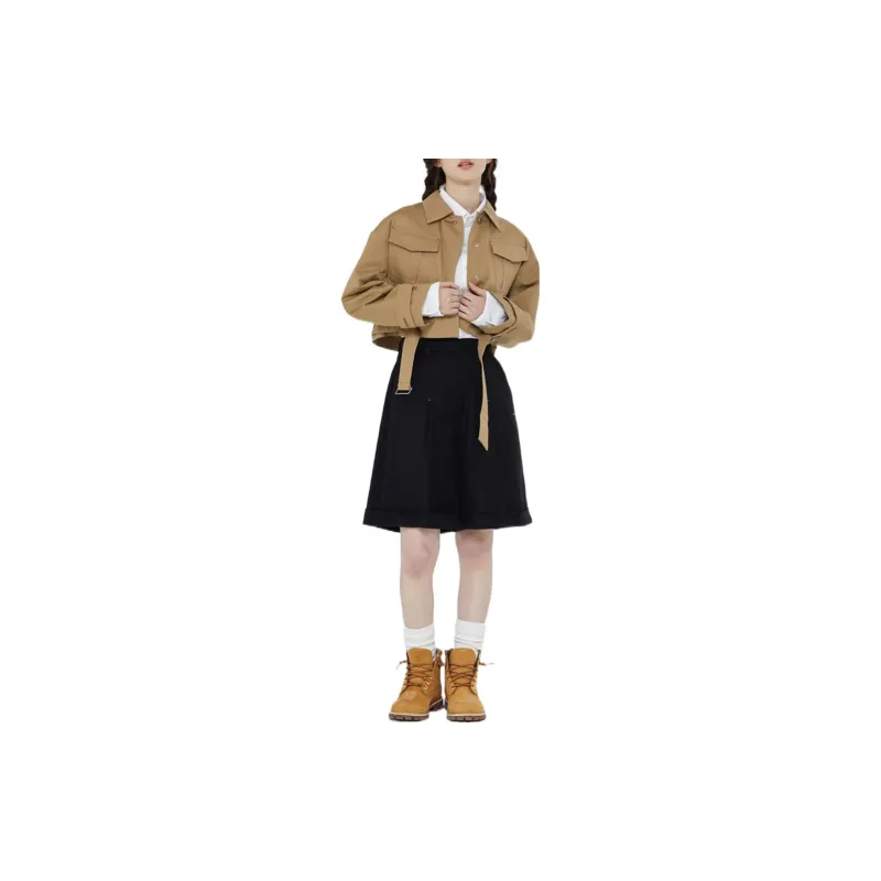 RMTCRW ROMANTIC CROWN Jackets Unisex Beige Yellow-2
