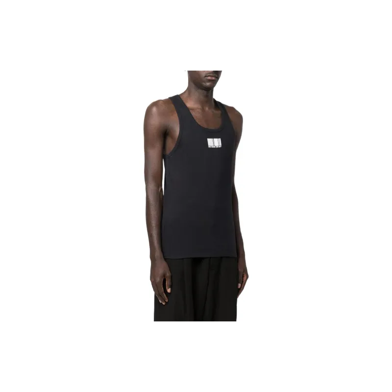 Vetements Tank Tops Unisex Black-3