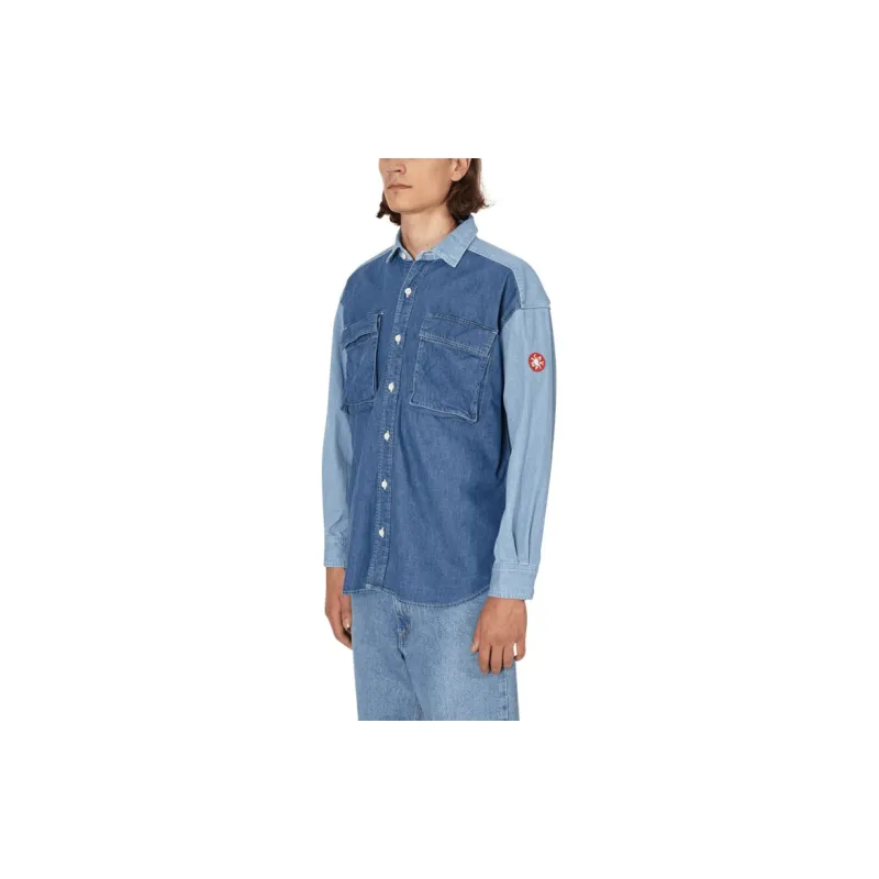 Cav Empt Shirts Unisex Denim Blue-7