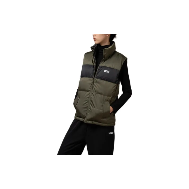 Vans Vests Unisex Army Green-2