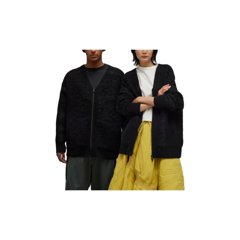Y 3 V neck Knitted Jacket-2