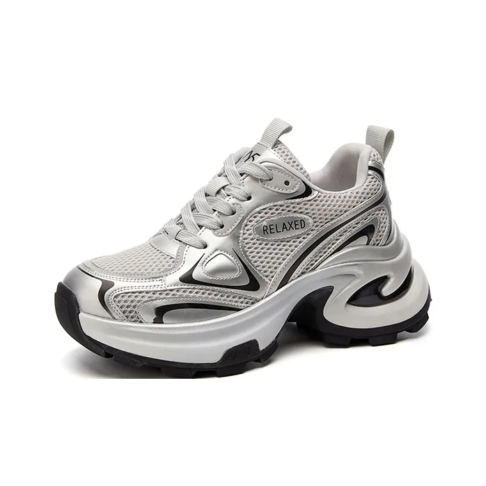 15 MINS Vintage Party Low Top Chunky Sneakers Women's-10