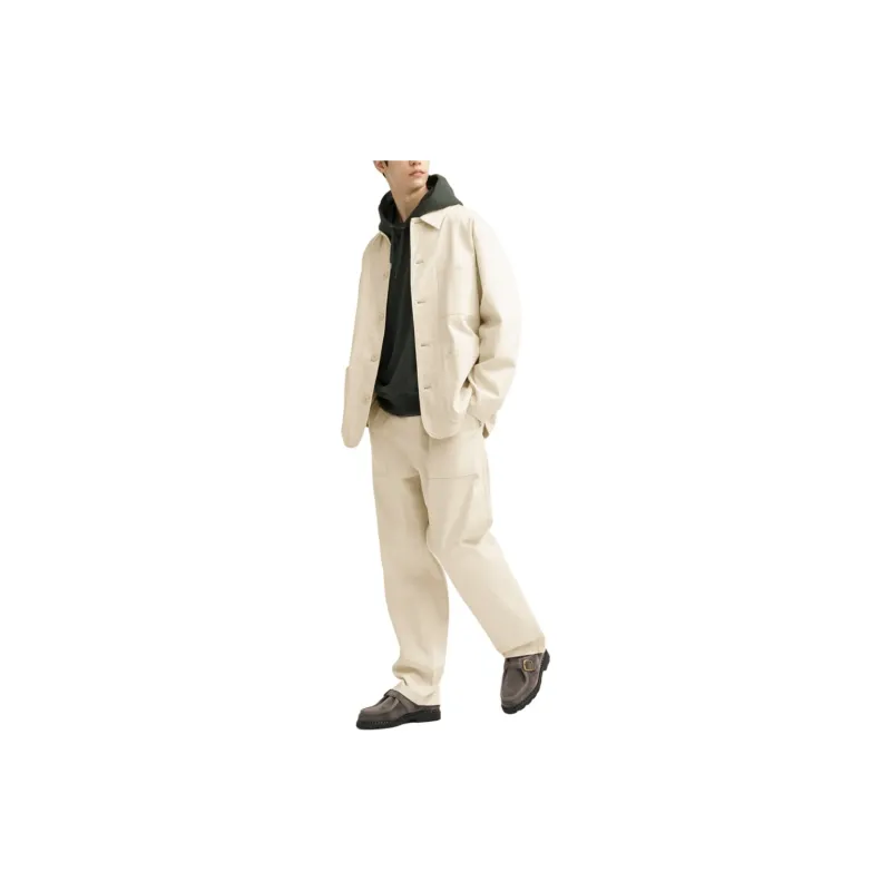 UNIQLO Cargo Pants Unisex Ivory-2