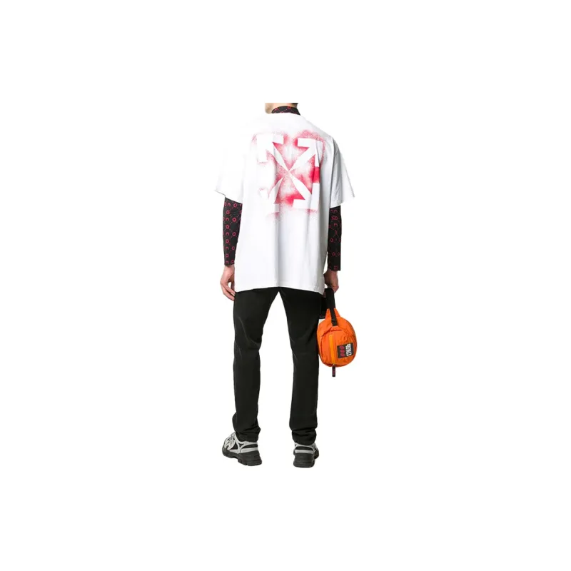 OFF WHITE Stencil Arrows Print Tee-5