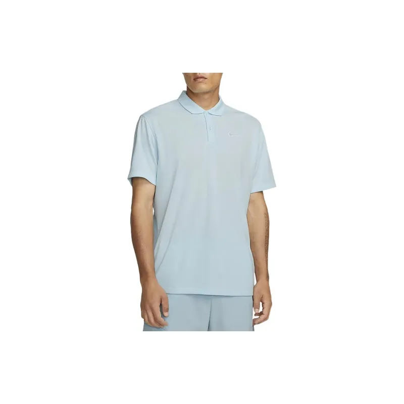 Nike Polo Shirts Men Glacier Blue-3