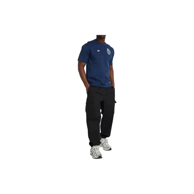 New Balance FC Porto Small T-Shirt Men's Marine Blue-3