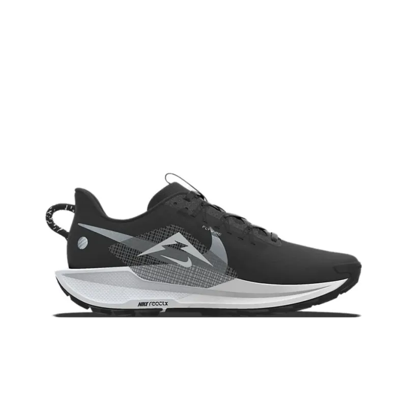 Nike Pegasus Trail 5 Anti Slip Wear Resistant Low Top Trail Running Shoes Unisex Black-1