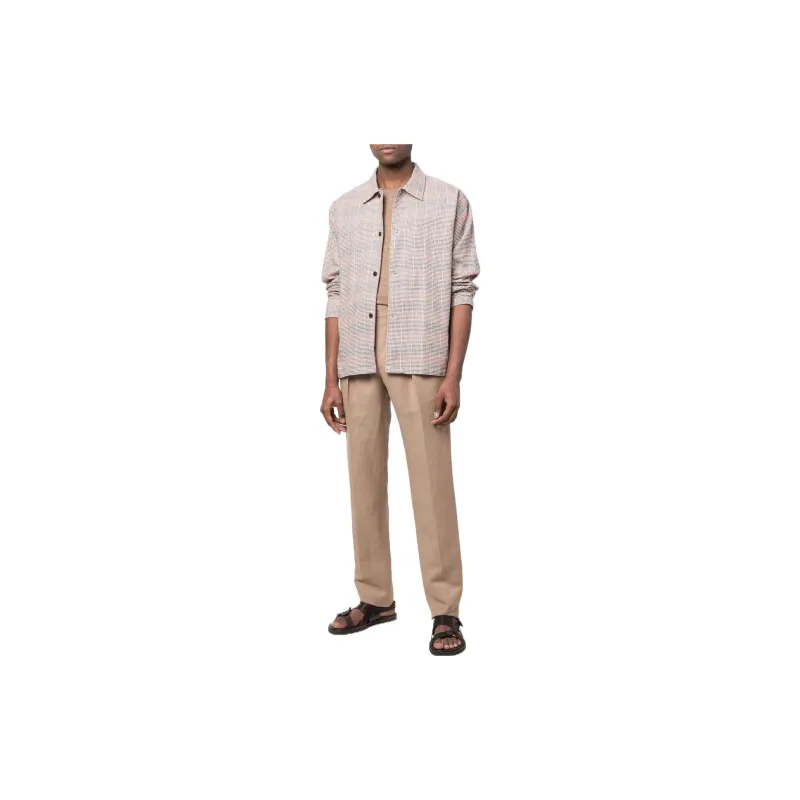 LARDINI Suit Trousers Men Dark Khaki-1
