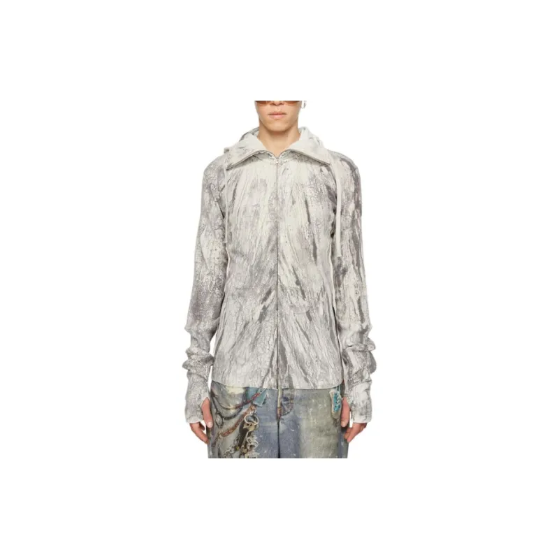 Acne Studios Zippered Dyed Hoodie-1