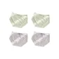 M1559-G Set-Wave High Split-Green+Green+Purple+Purple (4 Pack)
