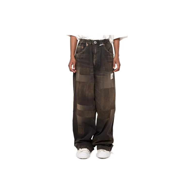 Maison Mihara Yasuhiro Patchwork Jeans-2