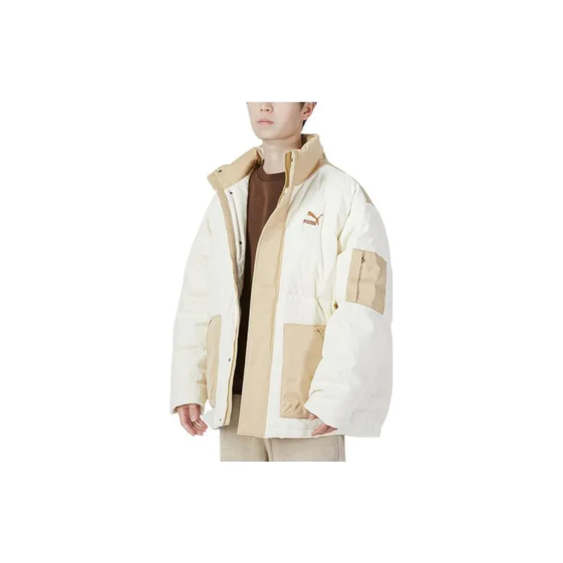 PUMA Down Jackets Unisex Ecru-4