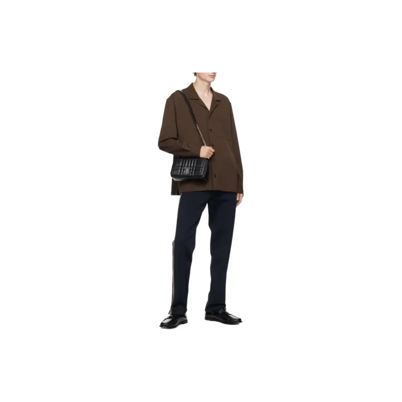Burberry Shirt Men's Dark Brown-6