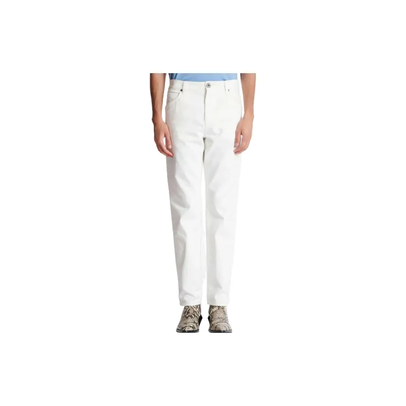 BALMAIN Logo embroidered Straight leg Jeans-2
