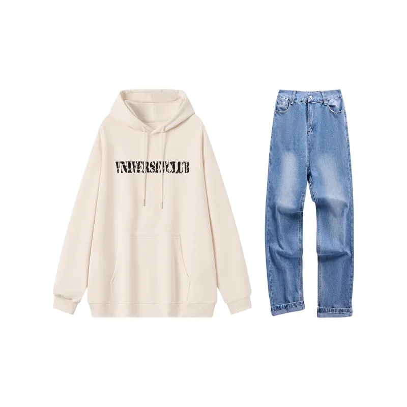 VniVerseVClub Sweatshirt Set Unisex-19