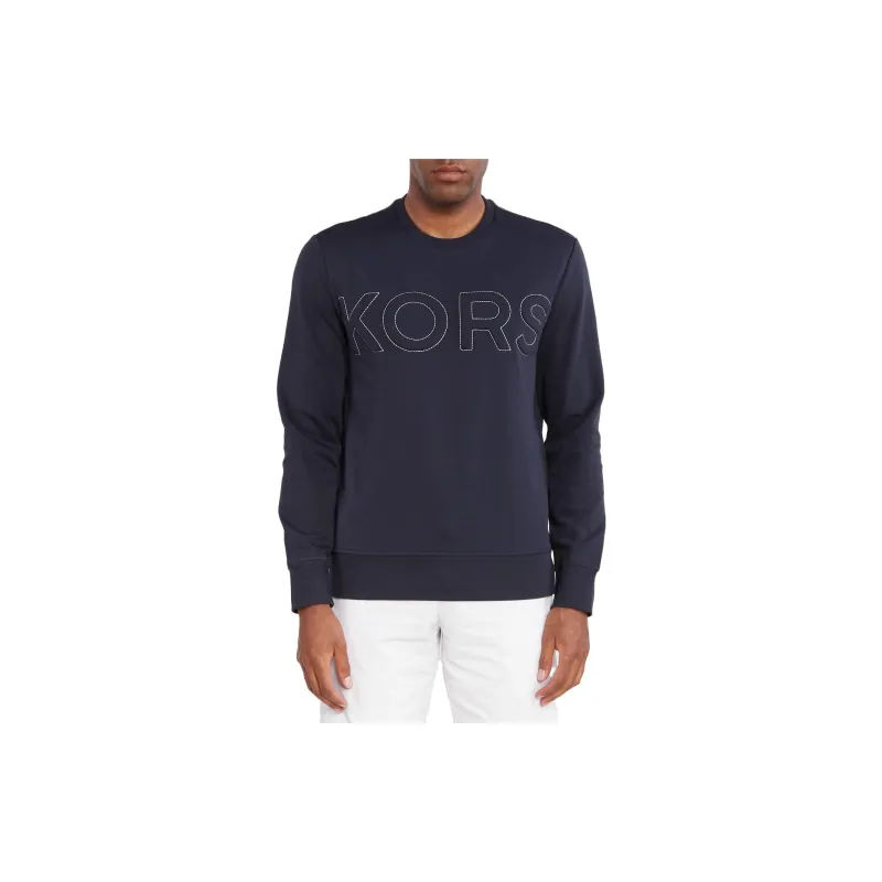 MICHAEL KORS Logo embossed Crew neck Sweatshirt-1