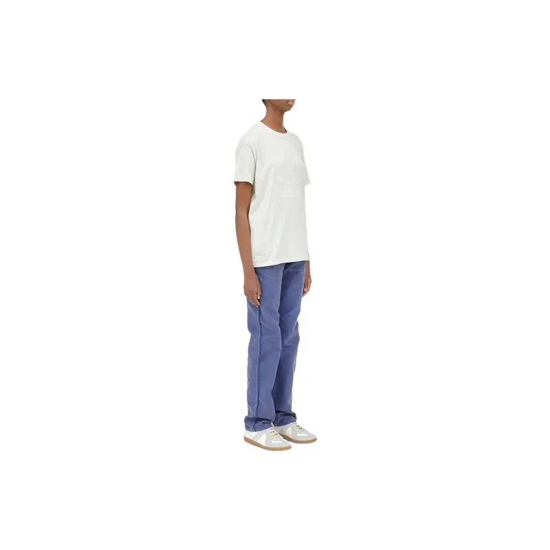 Maison Margiela Logo Printed Jersey T Shirt-1