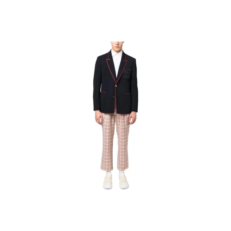 Valentino Single-Breasted Tailored Blazer-1