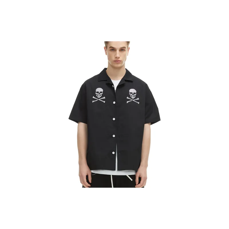 Ed Hardy Shirts Men Black E1OBM103-3