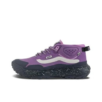 Vans MTE Crosspath Anti Slip Wear Resistant Mid Top Hiking Shoes Unisex Purple