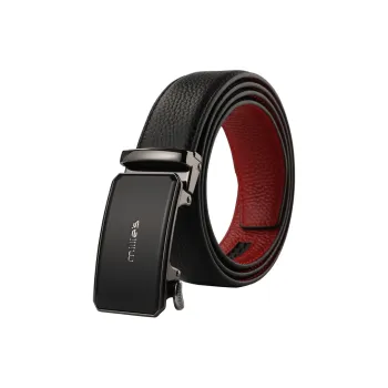 MILLIE'S Cow Leather Leather Belts Men's Width  3.5cm