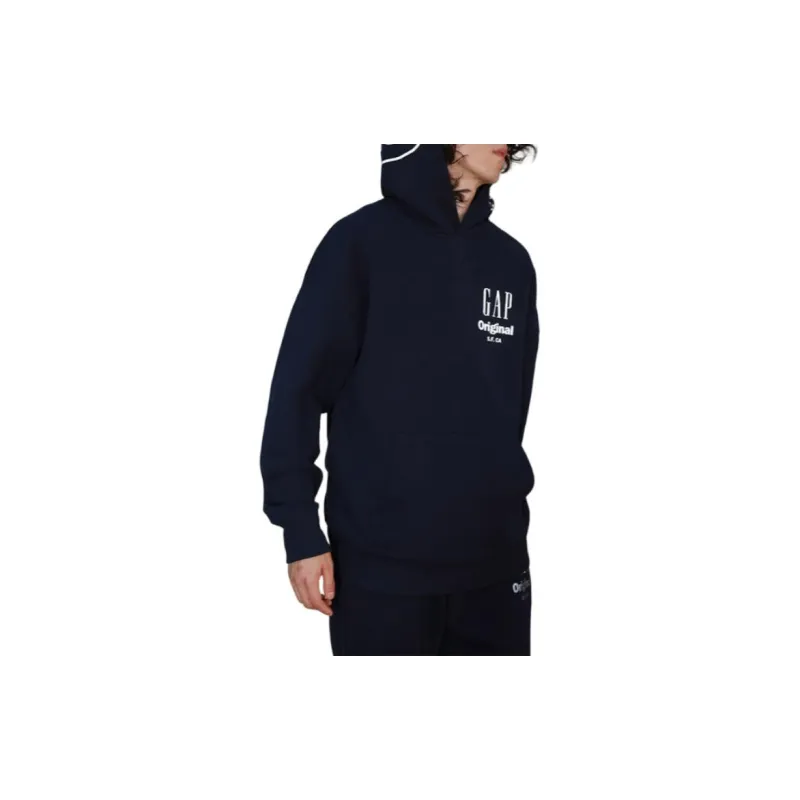 GAP Sweatshirts Unisex Navy Blue-5