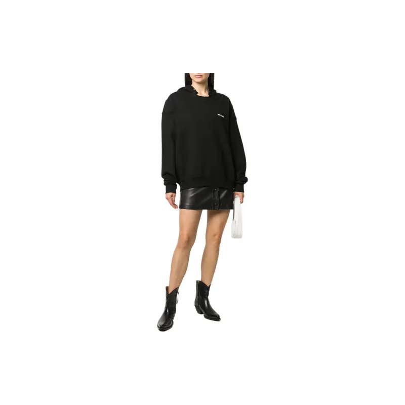 WE11DONE Oversized Long Sleeved Hoodie-4