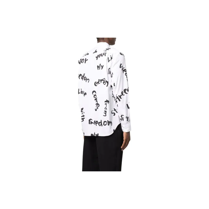 CDG Shirts Men White-2