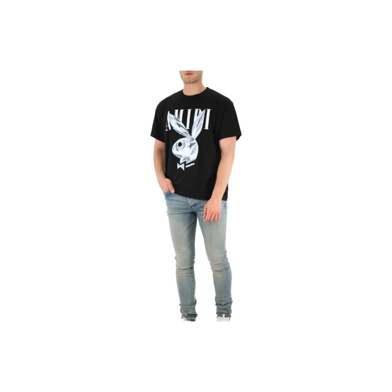 AMIRI Metallic Bunny T shirt-1