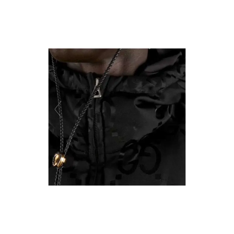GUCCI Quilted Logo Jacquard Shell Hooded Down Jacket-6