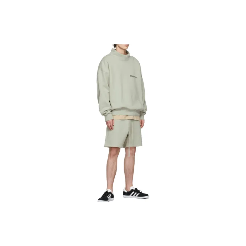 Fear Of God Essentials Ssense Exclusive Mock Neck Sweatshirt-2